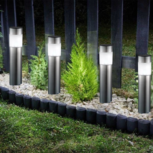 Solar led bollard - lights, 4pc