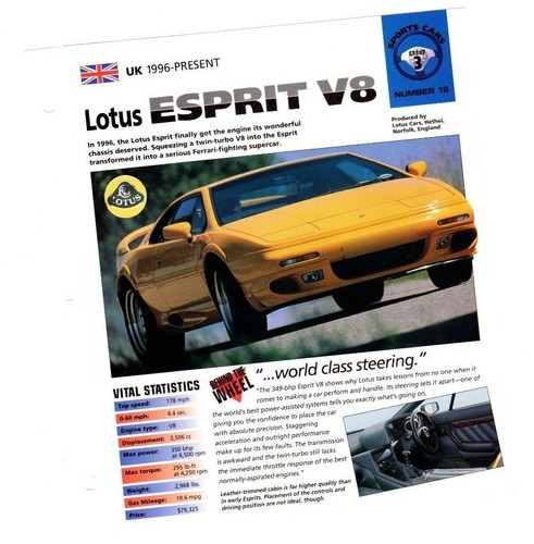 1996 1997 lotus esprit v8 - 1996, /