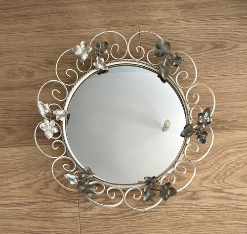 Vintage 1960 convex mirror - vintage, 1960's