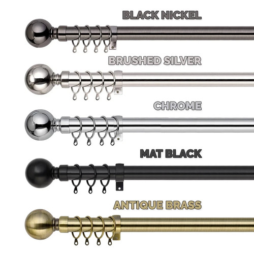 Curtain pole extendable - pole,