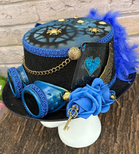 Unique Black Blue Steampunk