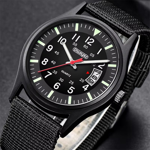 Men military army quartz - men,