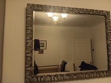 Ornate Wall Mirror Detailed