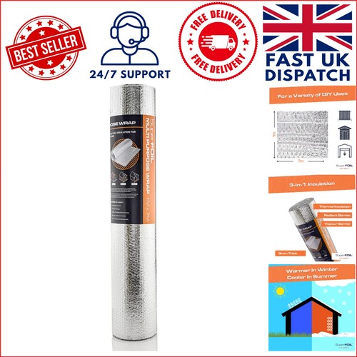 4mm double layer bubble - double, foil