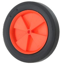Red Plastic Wheel & Solid
