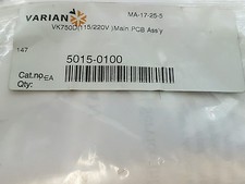 Varian VK750d Main PCB Assy 5015-0100 FEDEX SHIPPING