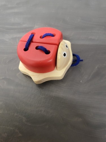 Ladybird toy figure wooden