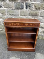 Quality Inlaid Mahogany Open