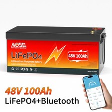 48V 100Ah Bluetooth LiFePO4