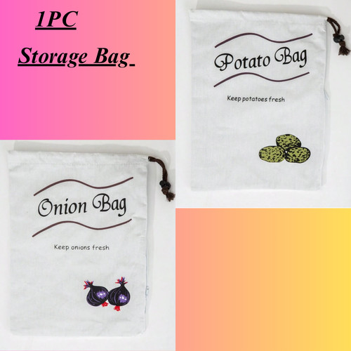 Potato storage bag - bag, cotton