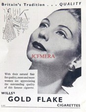 Wills's GOLD FLAKE Cigarettes