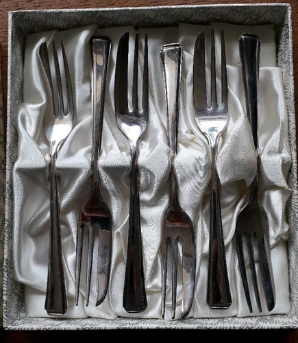Vintage set silver - silver, plated