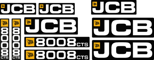 Jcb 8008 cts plant set - /,