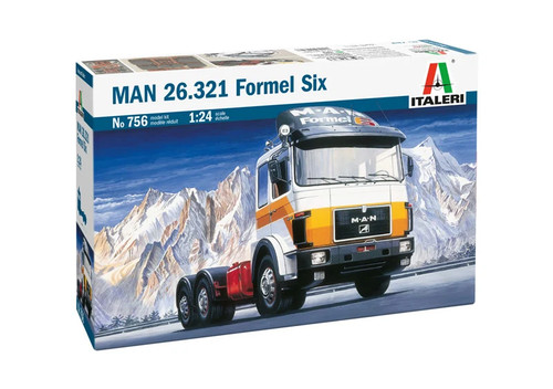 Italeri man 32 formel - italeri, 26