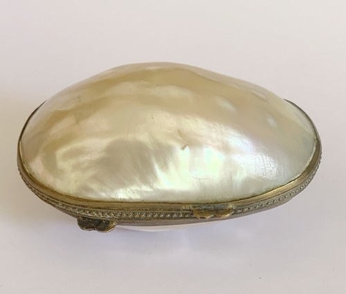 Antique mother pearl shell - antique, of