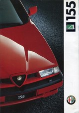 Alfa Romeo 155 Q4 English text 1992 full colour sales brochure
