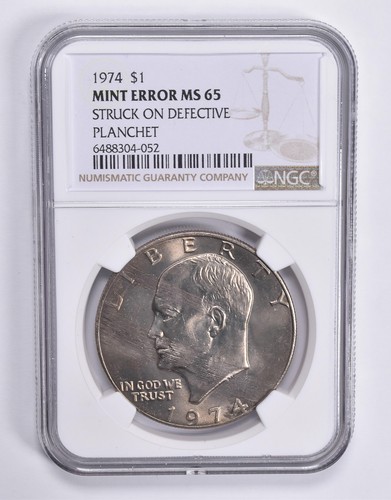 Mint error ms65 - ms65, 1974