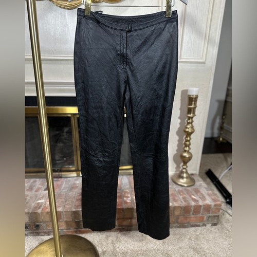 Express leather pants 10 - leather,