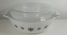 Vintage JAJ Pyrex Gaiety Black