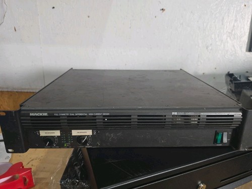 Mackie 800 power amp - mackie, m-800
