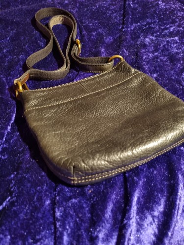 Black grey fossil crossbody - black/,