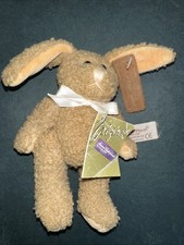 Vintage Anna Club Plush Original Bunny Rabbit Soft Toy Brown Collectible Germany