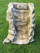 Garden pond waterfall fibreglass waterfall - Natural Rock effect  Pond Waterfall
