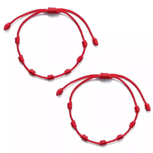 Lucky red string bracelet - lucky,