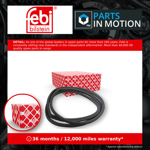 Windscreen seal fits - windscreen,