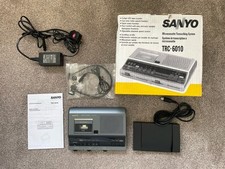 Sanyo TRC 6010 Micro Cassette Transcription Kit Inc. Vat & Warranty. Refurbished