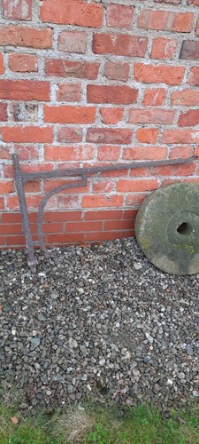 Antique chimney crane wrought - chimney,