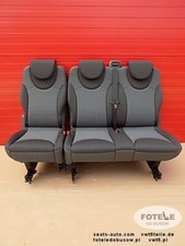 Bench rear triple double