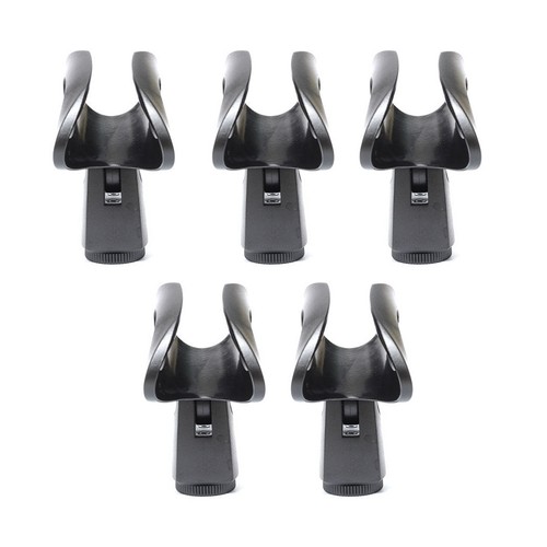 Microphone clip holder - 5x,