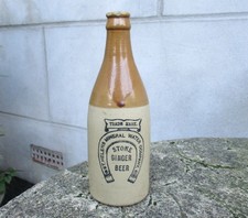 St Helens Mineral Water Company Limited Stoneware Stone Ginger Beer Bottle