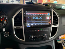 10.1'' For Mercedes Vito W447 CarPlay GPS Sat Nav Android14 DAB+Radio Stereo SWC