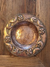 A Superb Arts & Crafts Copper Plate by John Pearson. Keswick/ Newlyn Interest.