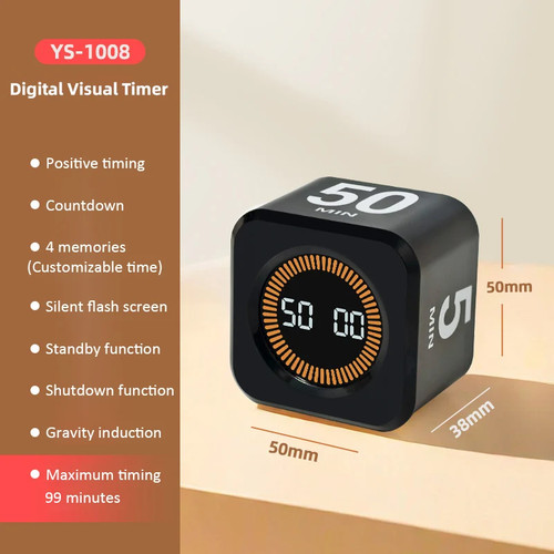 Digital visual timer - timer, gravity
