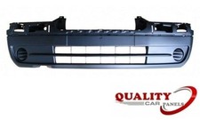 Front Bumper Black Fits Fiat