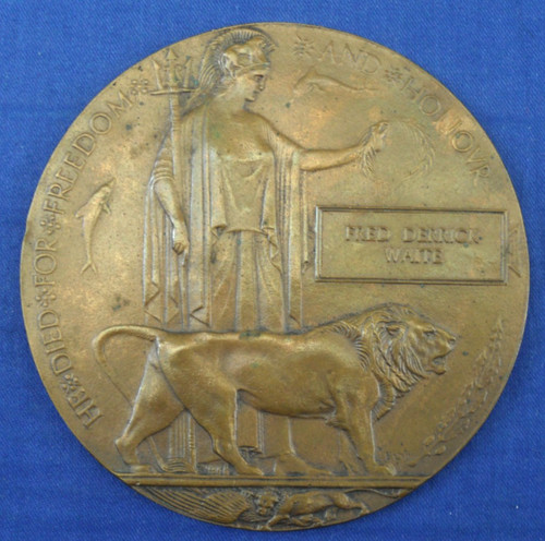 Death penny plaque king - , own