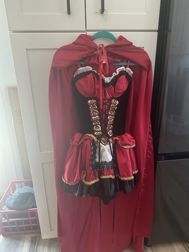 Little red riding hood costume - red,