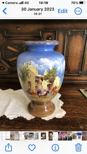Falcon ware vase - falcon,
