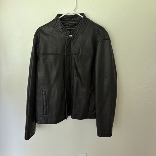 Wilson men black leather - black,