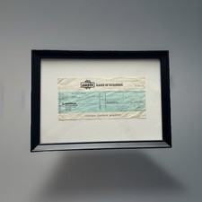 Oasis Signed Cheque Noel & Liam Gallagher 2009 last heaton park gig 