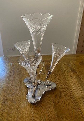 Trumpet silver plated - silver,