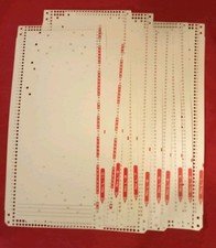 Knitmaster Knitting Machine Punchcards Lace set L1-L 10
