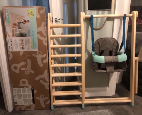 Active tots wooden swing - tp,