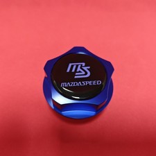 MS BLUE BILLET ENGINE OIL FILLER CAP for MAZDA 2 3 5 6 CX-30 CX-3 MX30 MX5 2.0 S