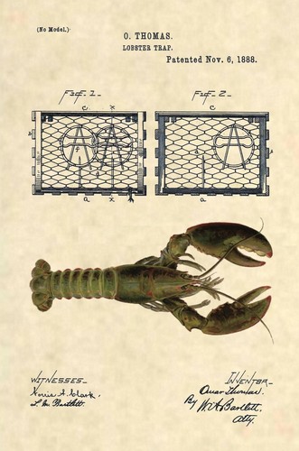 Lobster trap antique vintage - trap,