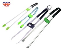  Aluminium Reacher/Grabber Long Handheld,Rubbish Litter Picker,Sizes: 92&52,85cm