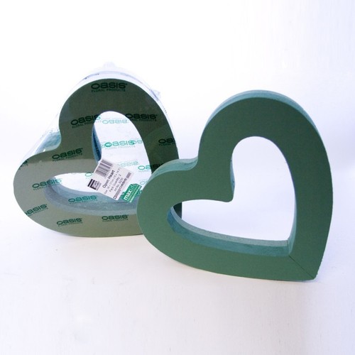 Oasis heart open shape - open, 15"
